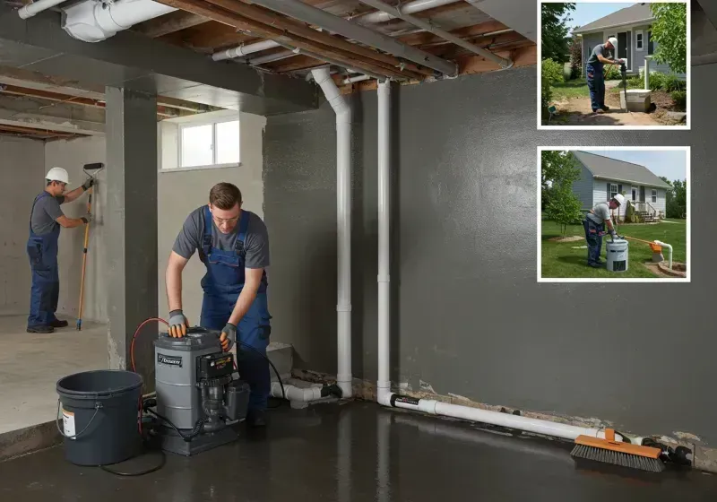 Basement Waterproofing and Flood Prevention process in South Fulton, TN